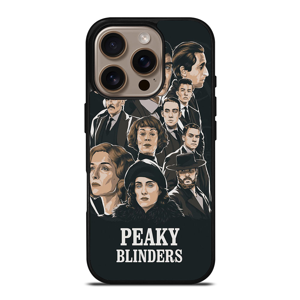 PEAKY BLINDERS ART CHARACTERS iPhone 16 Pro Case Cover