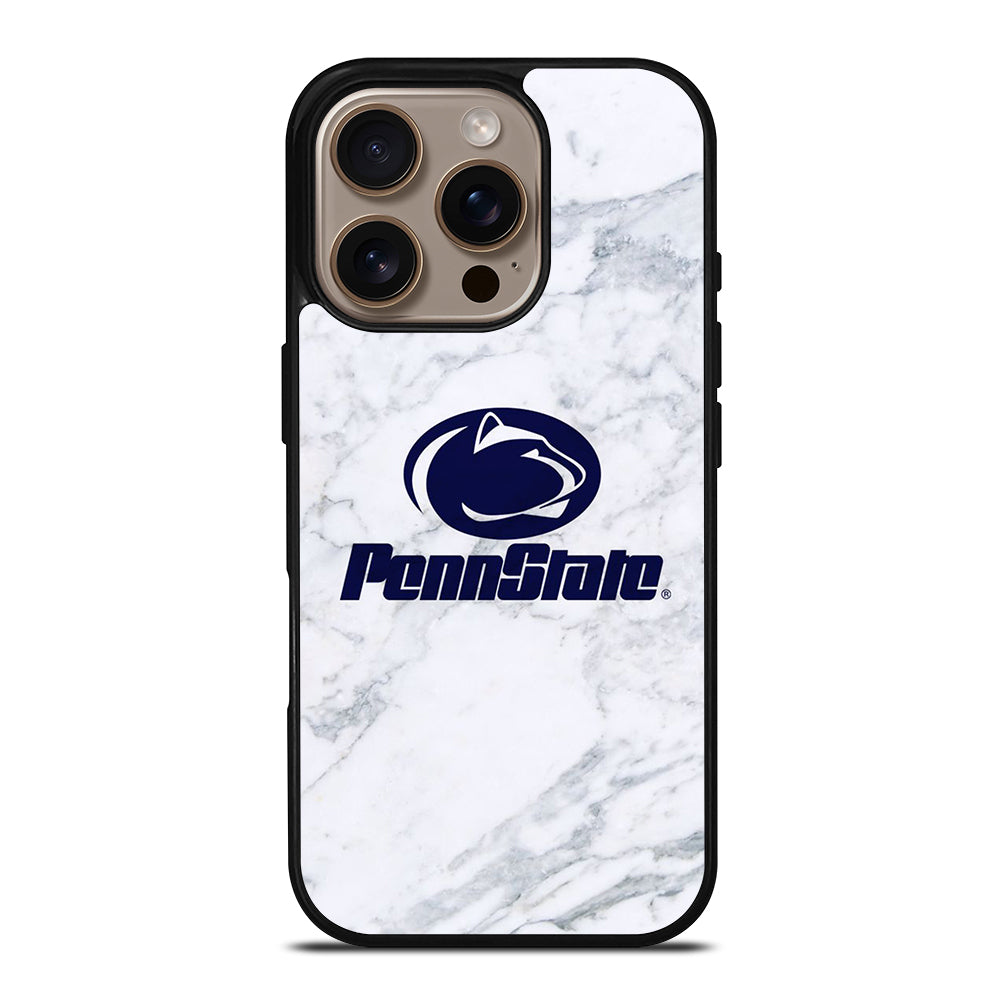 PENN STATE NITTANY LIONS MARBLE LOGO iPhone 16 Pro Case Cover