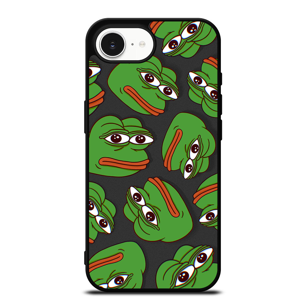 PEPE THE SMUG FROG PATTERN 2 iPhone 16e Case Cover