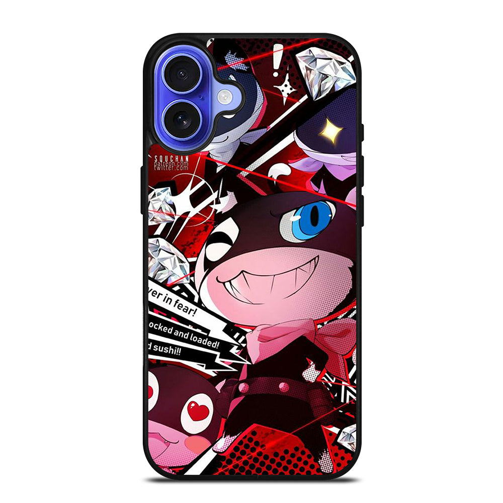 PERSONA 5 MORGANA ANIME 3 iPhone 16 Case Cover