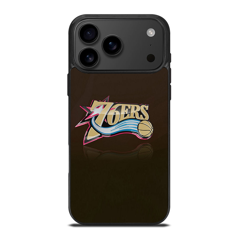PHILADELPHIA 76ERS LOGO BASKETBALL iPhone 17 Pro Max Case Cover