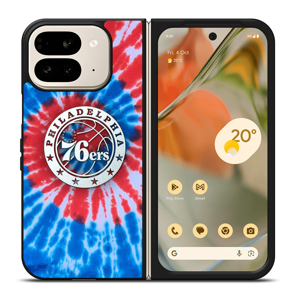 PHILADELPHIA 76ERS TIE DYE Google Pixel 9 Pro Fold Case Cover