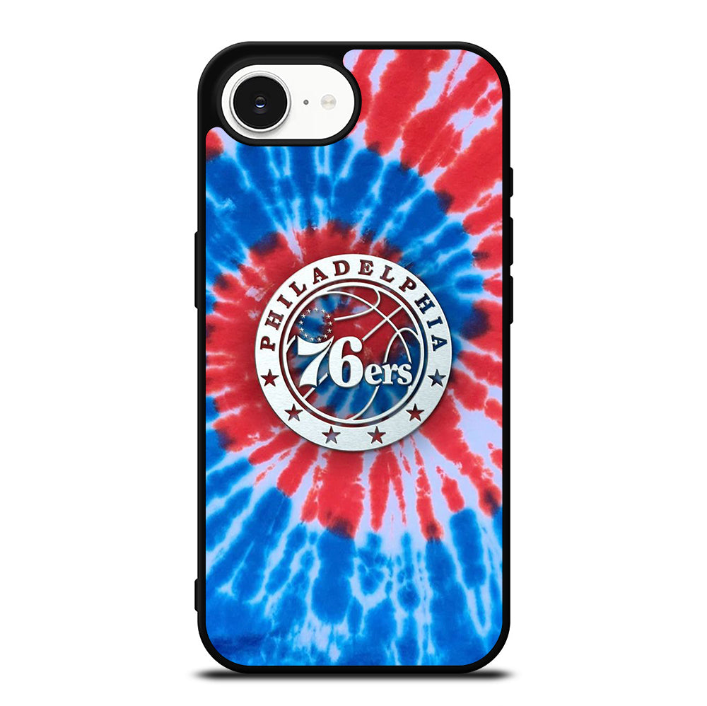 PHILADELPHIA 76ERS TIE DYE iPhone 16e Case Cover