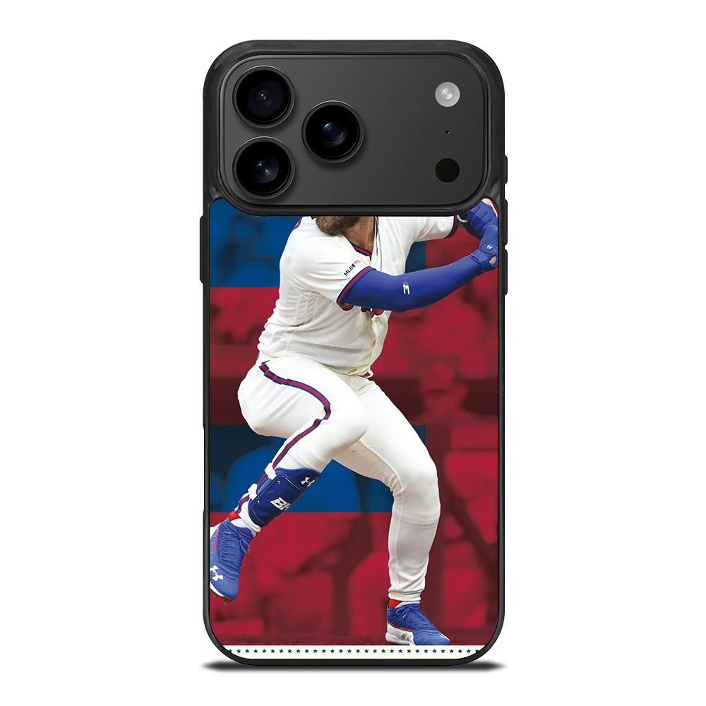PHILADELPHIA PHILLIES BRYCE HARPER BASEBALL iPhone 17 Pro Max Case Cover