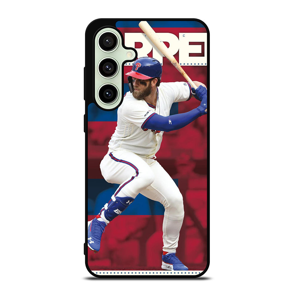 PHILADELPHIA PHILLIES BRYCE HARPER BASEBALL Samsung Galaxy S24 FE Case Cover