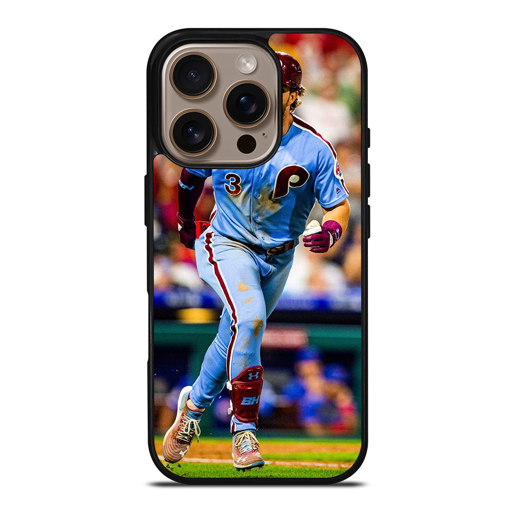 PHILADELPHIA PHILLIES BRYCE HARPER MLB iPhone 16 Pro Case Cover