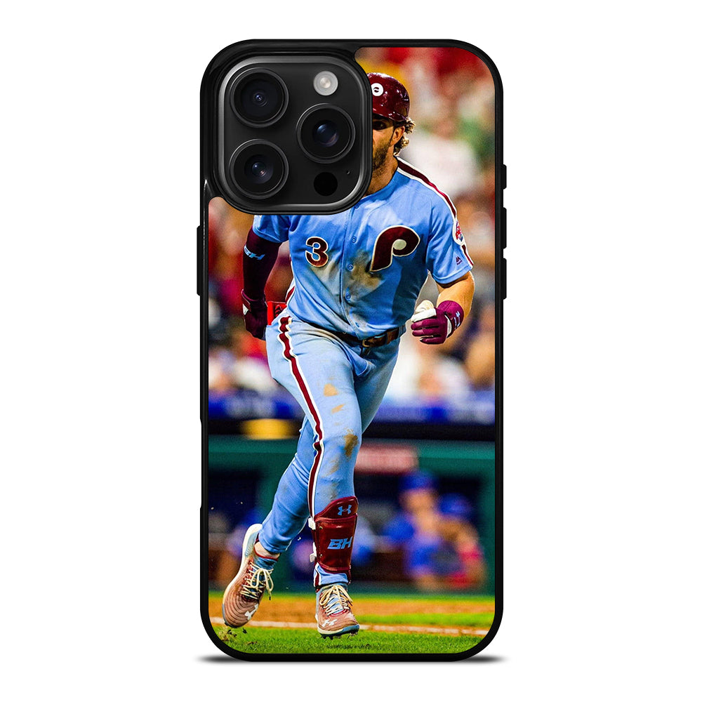 PHILADELPHIA PHILLIES BRYCE HARPER MLB iPhone 16 Pro Max Case Cover