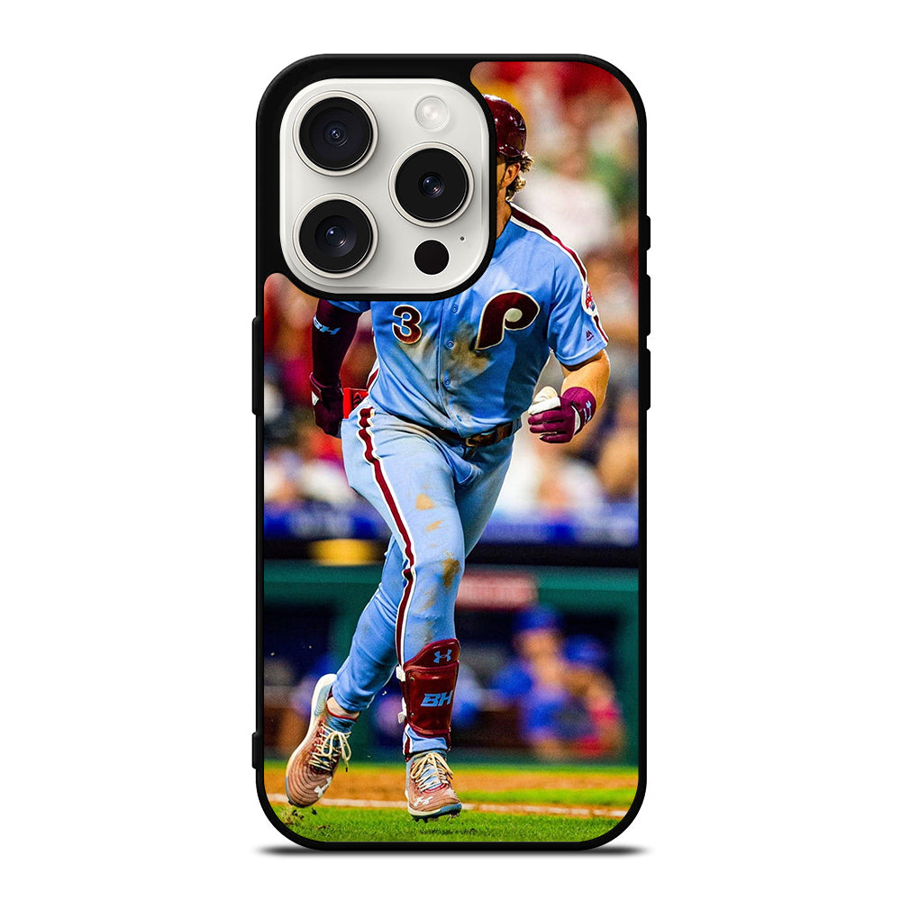PHILADELPHIA PHILLIES BRYCE HARPER MLB iPhone 15 Pro Case Cover