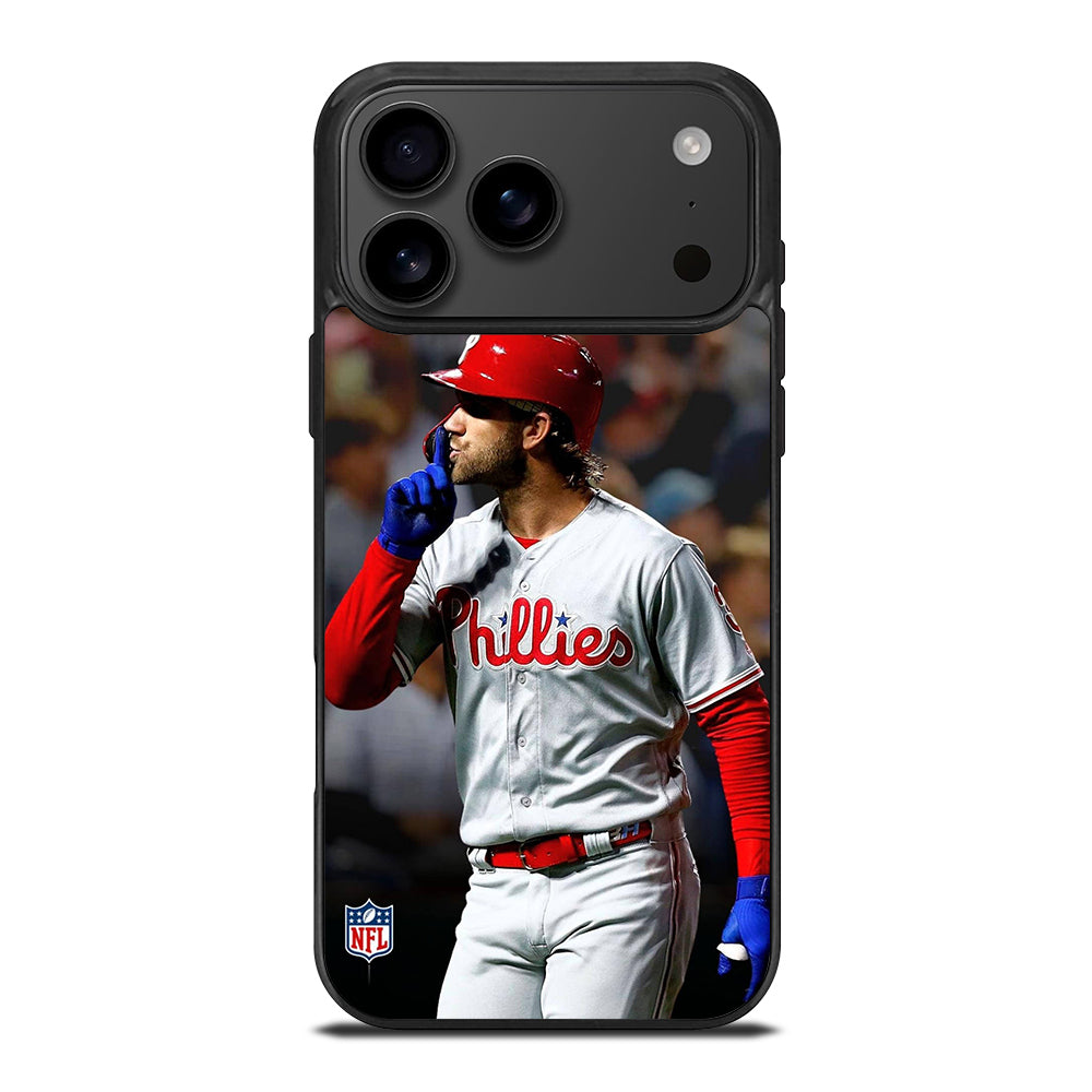 PHILADELPHIA PHILLIES BRYCE HARPER iPhone 17 Pro Max Case Cover
