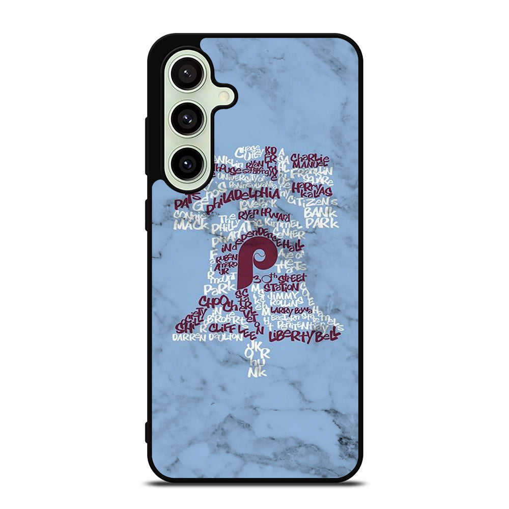 PHILADELPHIA PHILLIES MARBLE LOGO 2 Samsung Galaxy S24 FE Case Cover