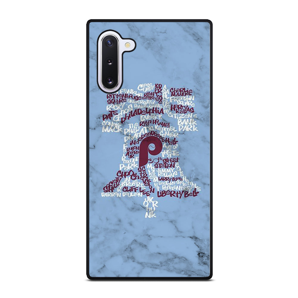 PHILADELPHIA PHILLIES MARBLE LOGO 2 Samsung Galaxy Note 10 Case Cover
