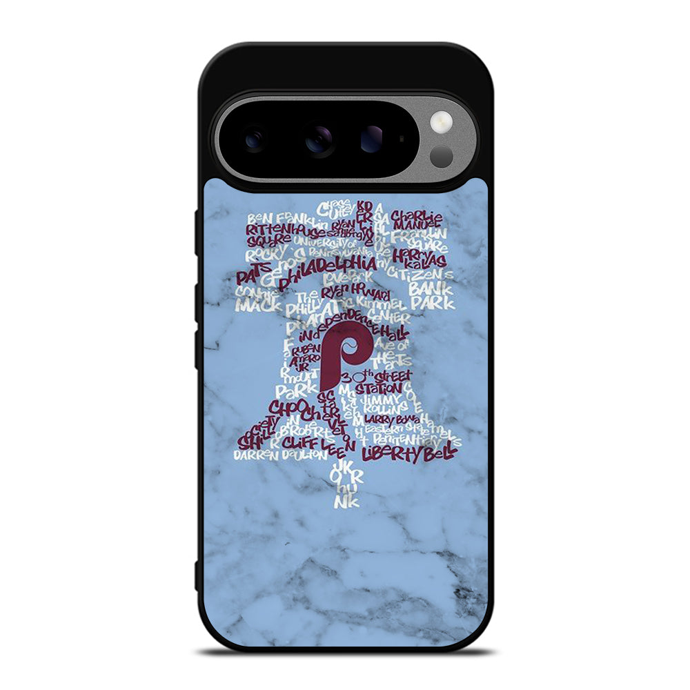 PHILADELPHIA PHILLIES MARBLE LOGO 2 Google Pixel 9 Pro XL Case Cover