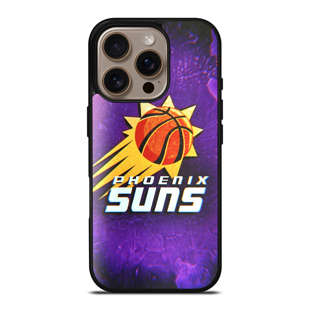 PHOENIX SUNS BASKETBALL NBA LOGO iPhone 16 Pro Case Cover