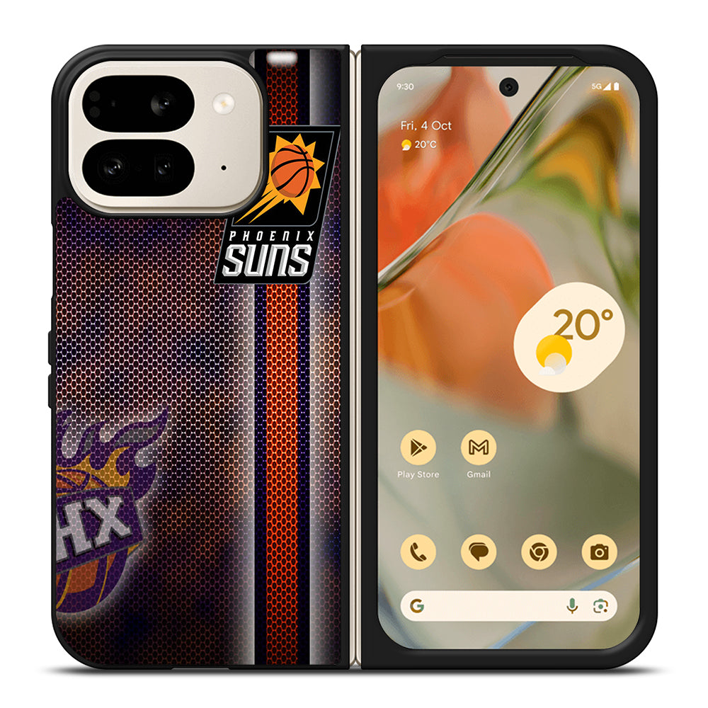 PHOENIX SUNS METAL LOGO Google Pixel 9 Pro Fold Case Cover