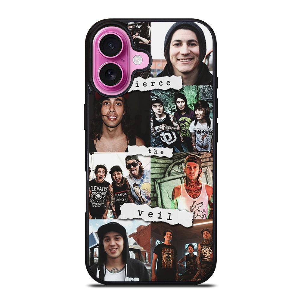 PIERCE THE VEIL COLLAGE iPhone 16 Plus Case Cover