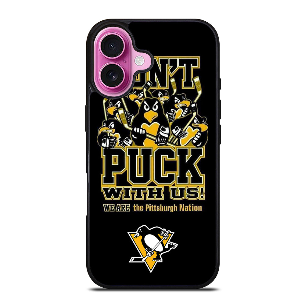 PITTSBURGH PENGUINS LOGO iPhone 16 Plus Case Cover