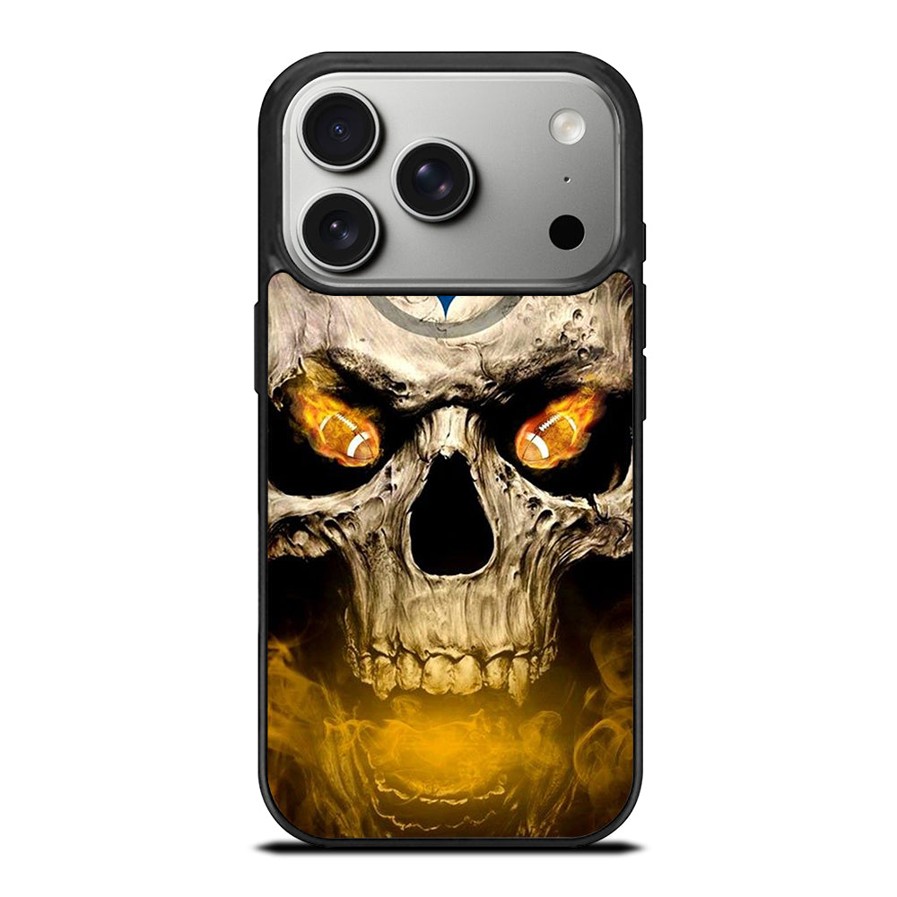 PITTSBURGH STEELERS SKULL LOGO iPhone 17 Pro Case Cover
