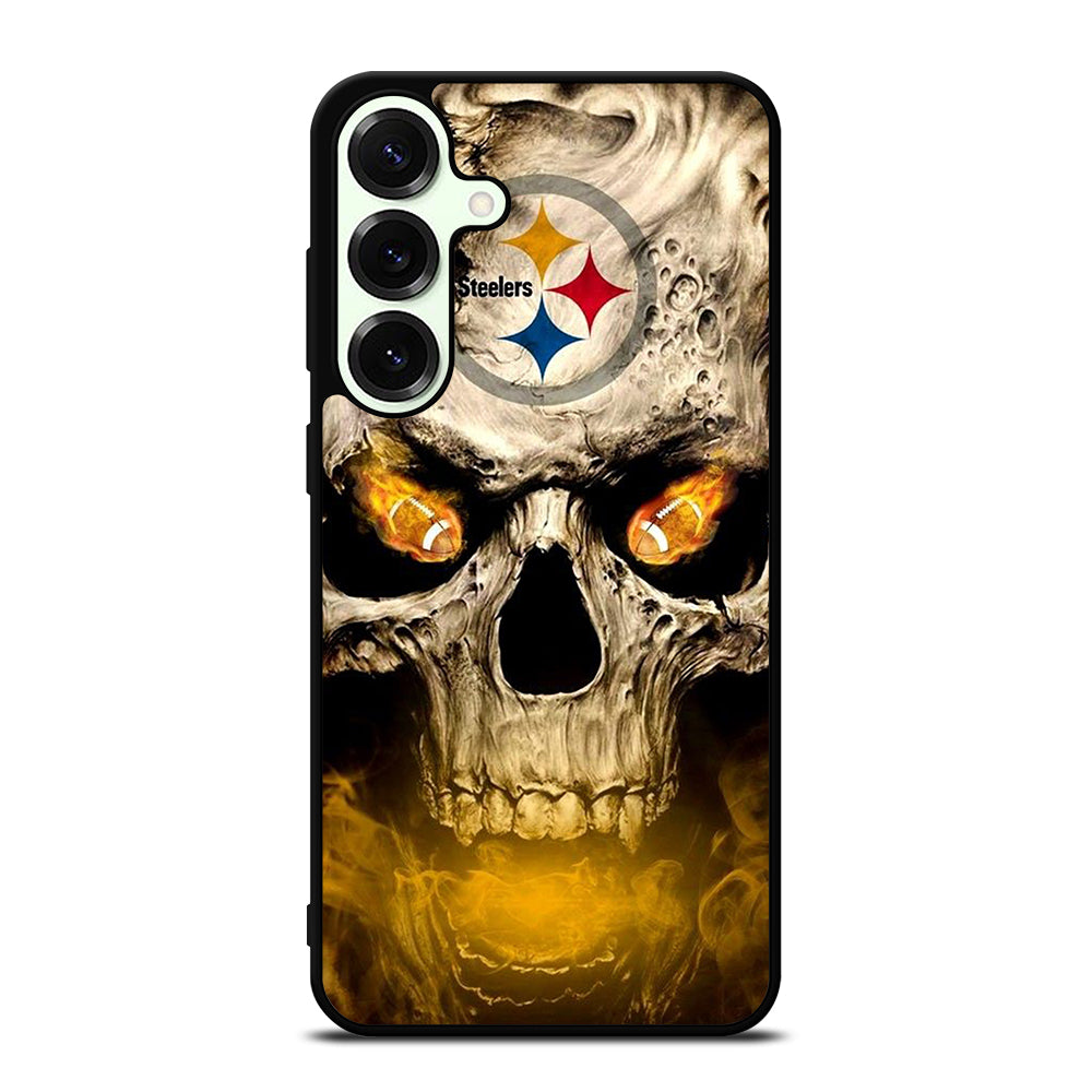 PITTSBURGH STEELERS SKULL LOGO Samsung Galaxy S25 Plus Case Cover
