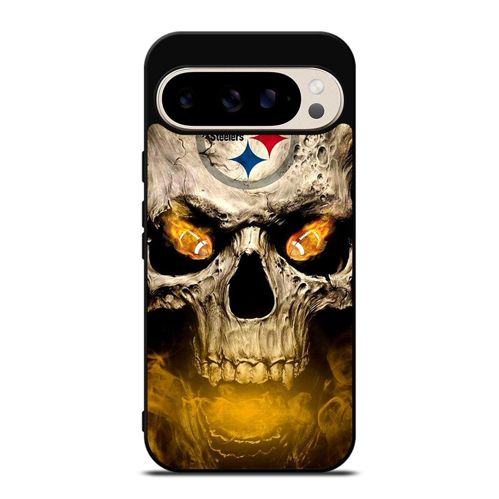 PITTSBURGH STEELERS SKULL LOGO Google Pixel 9 Pro Case Cover