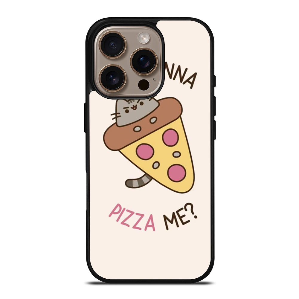 PIZZA CAT YOU WANNA PIZZA ME iPhone 16 Pro Case Cover