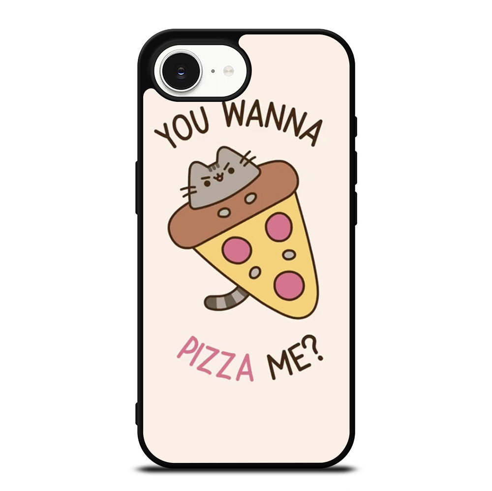 PIZZA CAT YOU WANNA PIZZA ME iPhone 16e Case Cover
