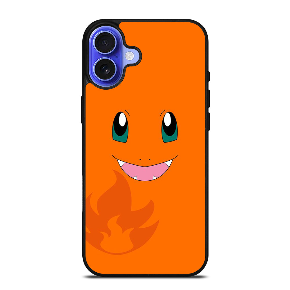 POKEMON CHARMANDER CUTE FACE iPhone 16 Case Cover