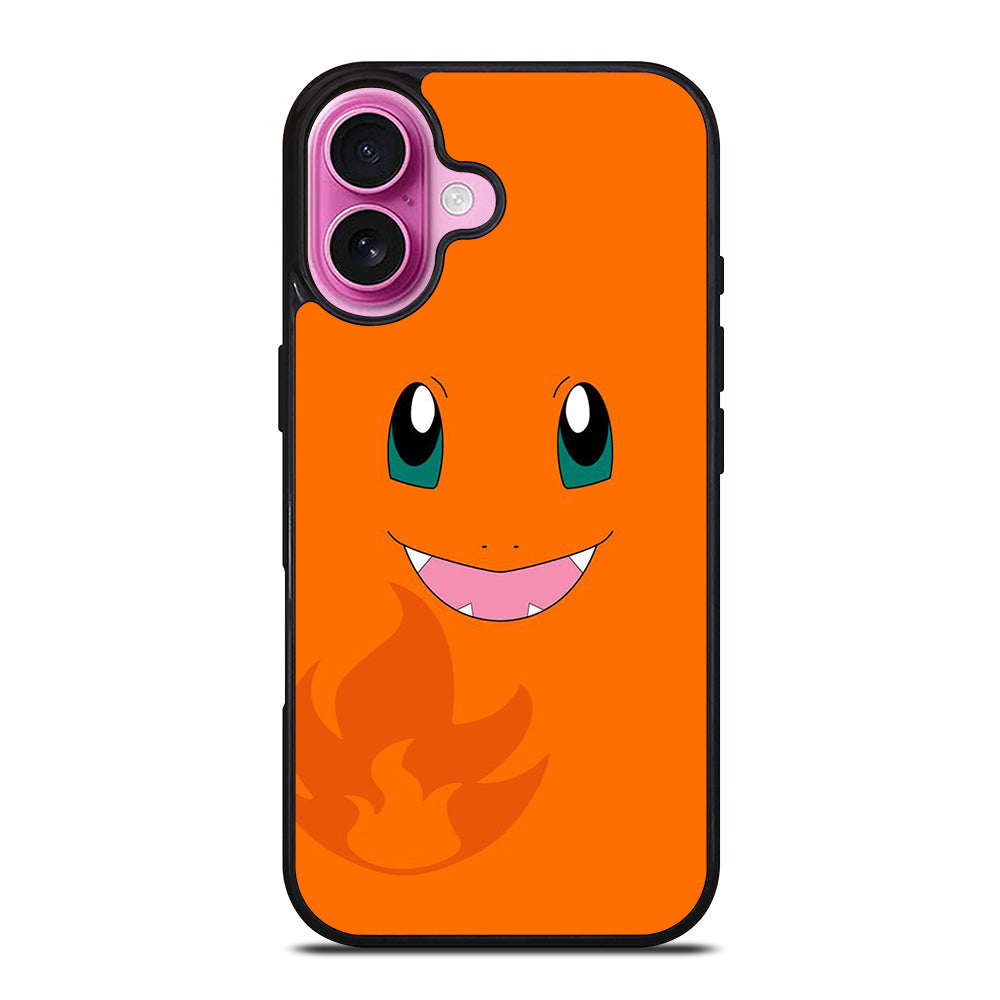 POKEMON CHARMANDER CUTE FACE iPhone 16 Plus Case Cover