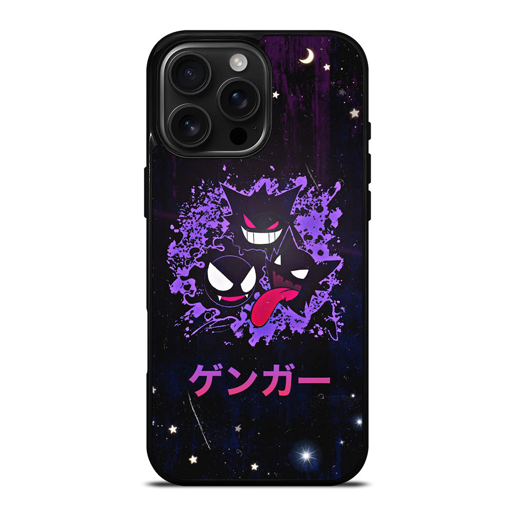 POKEMON GENGAR ANIME iPhone 16 Pro Max Case Cover