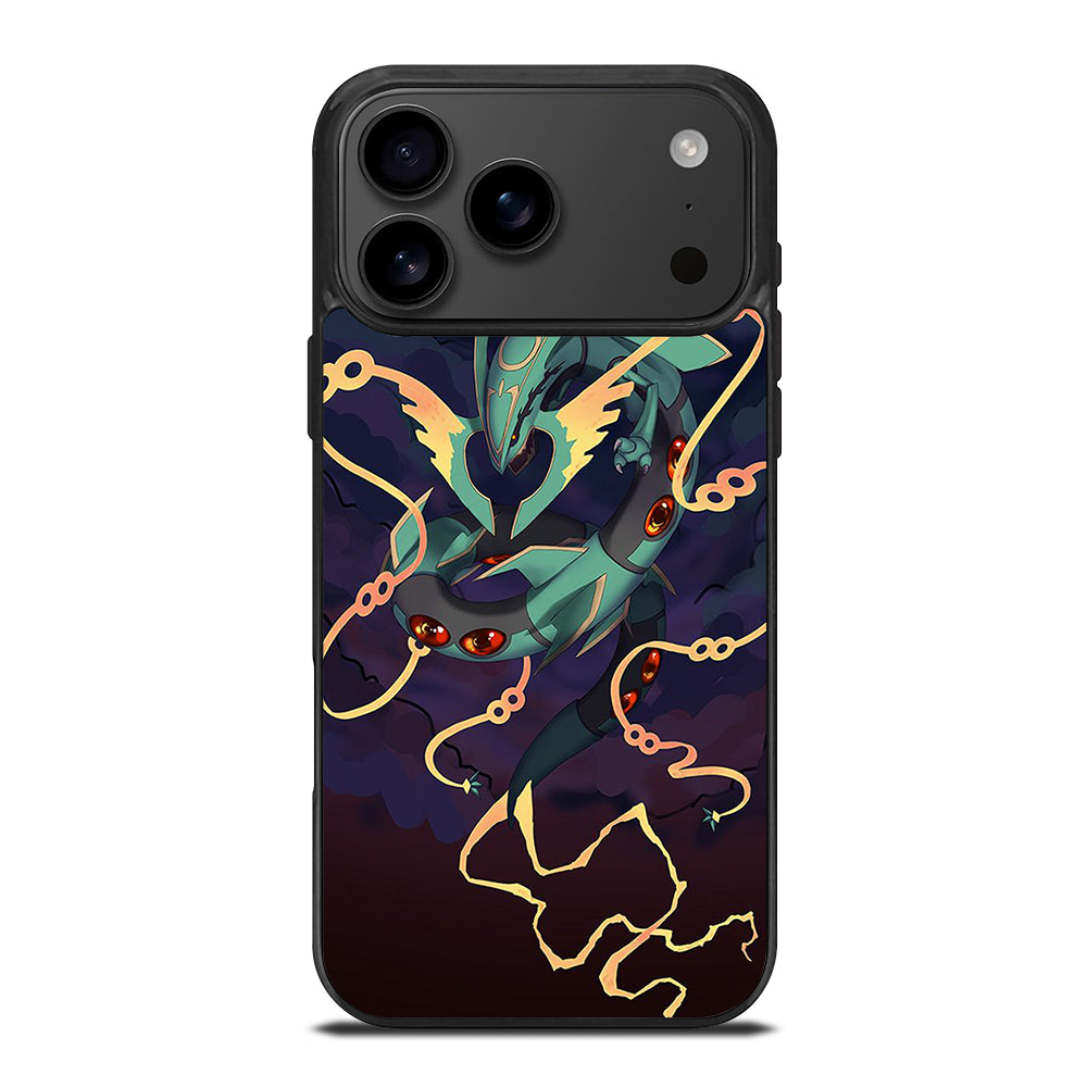 POKEMON SHINY RAYQUAZA ART 2 iPhone 17 Pro Max Case Cover
