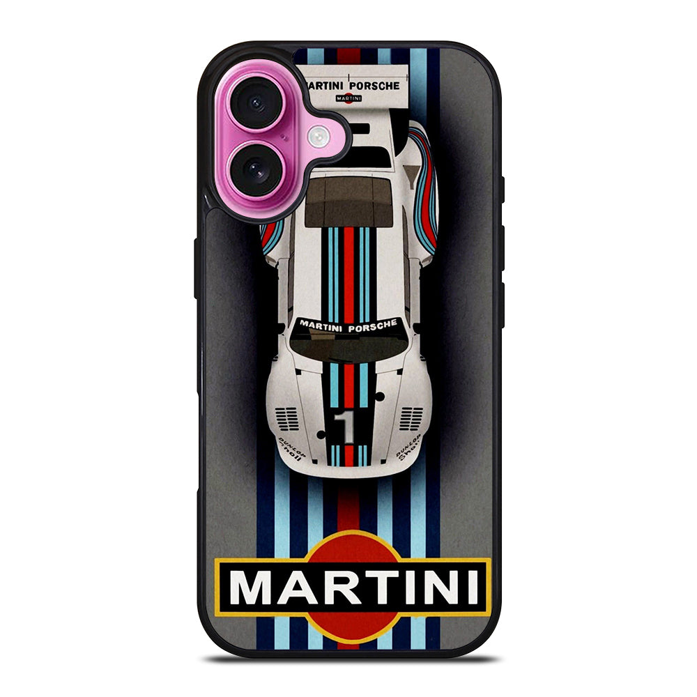 PORSCHE MARTINI RACING CAR iPhone 16 Plus Case Cover
