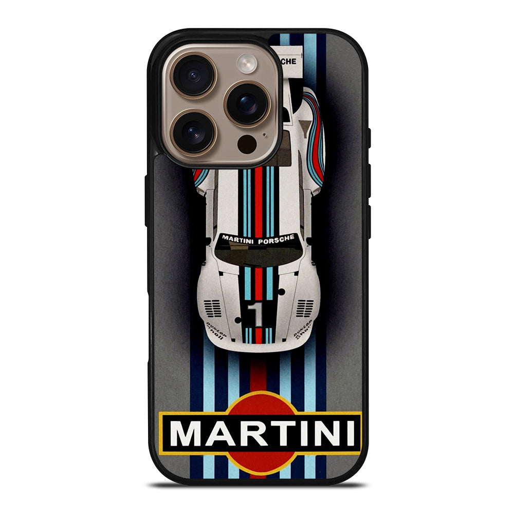 PORSCHE MARTINI RACING CAR iPhone 16 Pro Case Cover