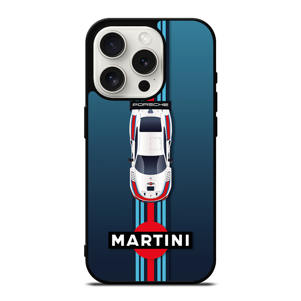 PORSCHE MARTINI RACING LOGO iPhone 15 Pro Case Cover