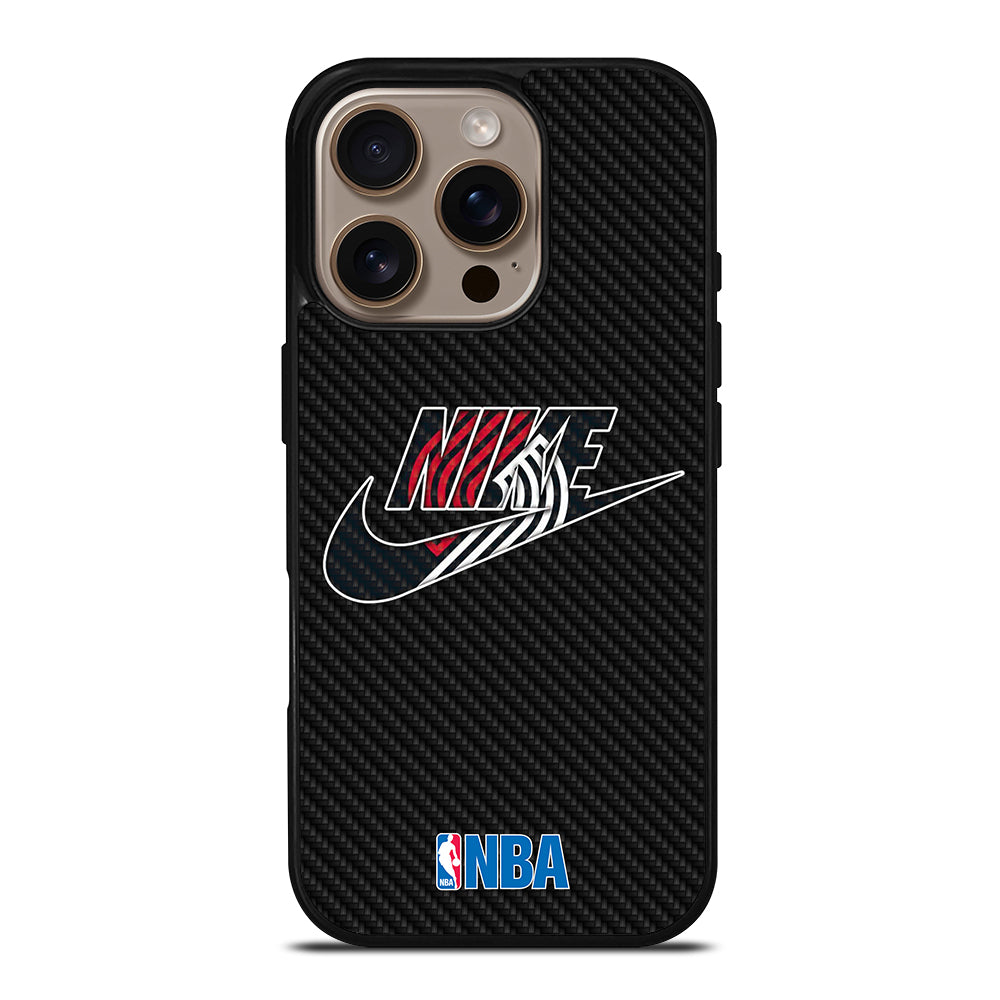 PORTLAND TRAIL BLAZERS NIKE LOGO iPhone 16 Pro Case Cover