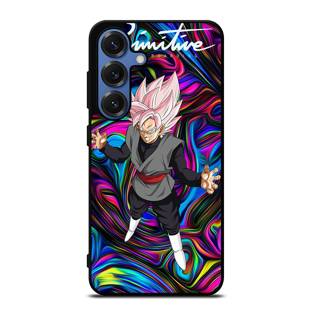 PRIMITIVE SKATEBOARDING BLACK GOKU Samsung Galaxy S25 Case Cover