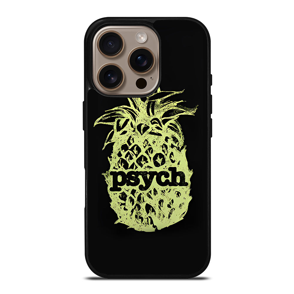 PSYCH PINEAPPLE ART iPhone 16 Pro Case Cover