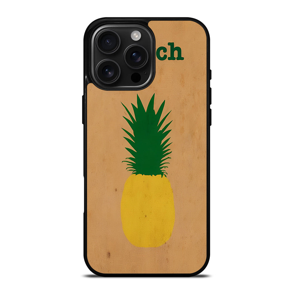 PSYCH PINEAPPLE FRUIT LOGO 2 iPhone 16 Pro Max Case Cover