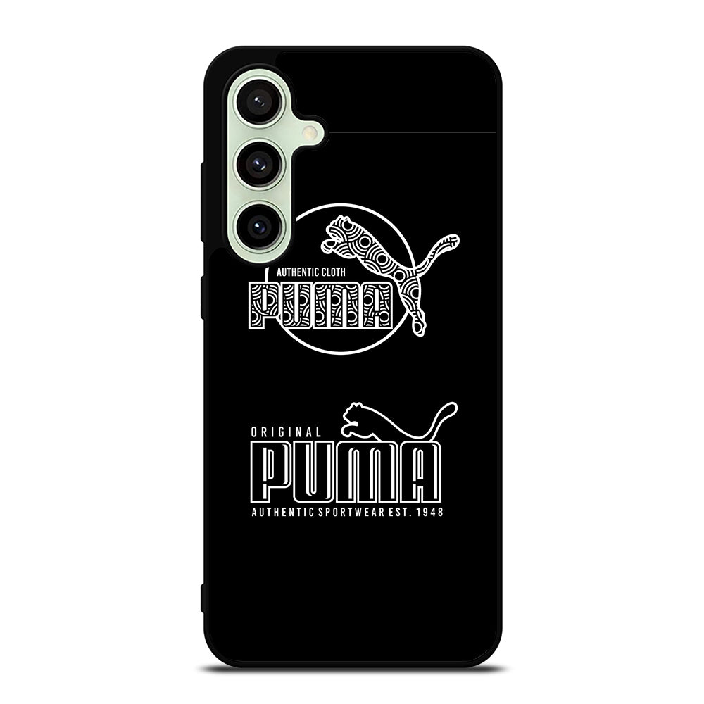 PUMA BLACK LOGO Samsung Galaxy S24 FE Case Cover