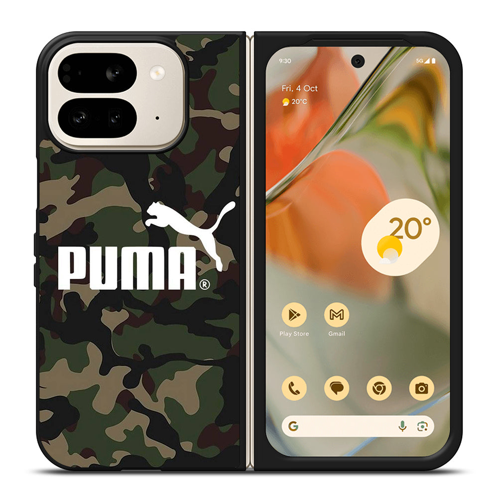 PUMA LOGO CAMO Google Pixel 9 Pro Fold Case Cover