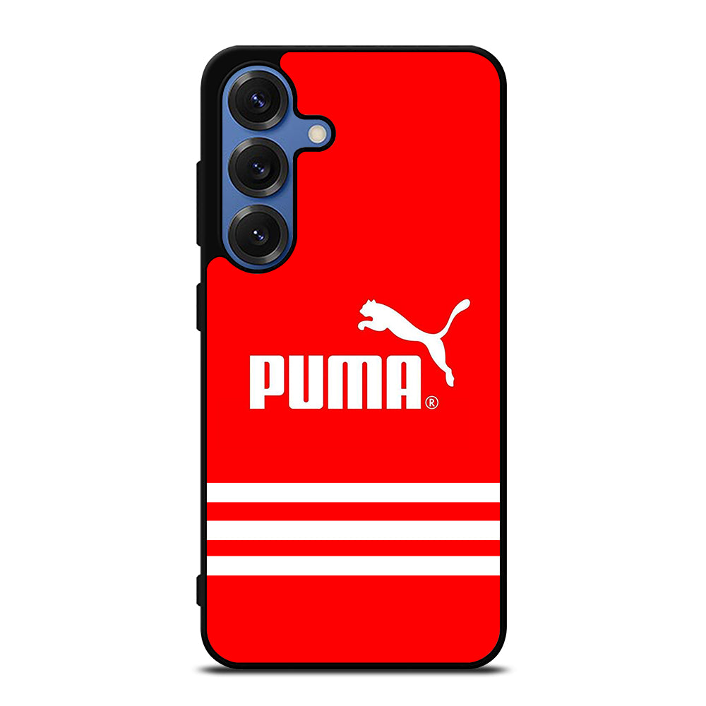 PUMA LOGO STRIPE Samsung Galaxy S25 Case Cover