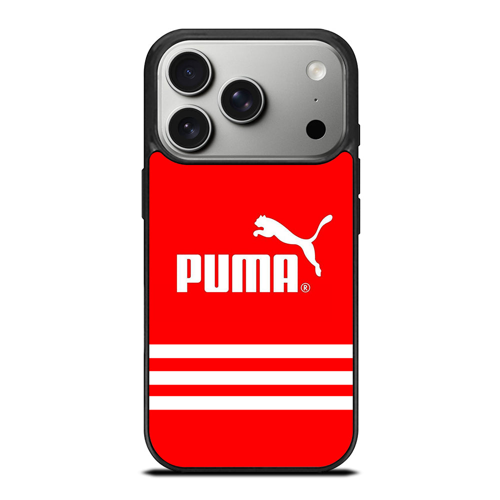 PUMA LOGO STRIPE iPhone 17 Pro Case Cover