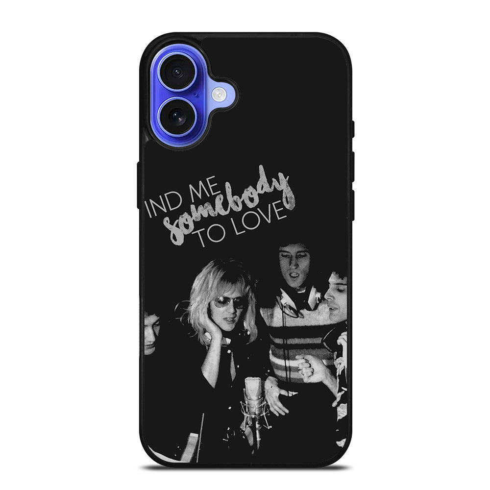 QUEEN BAND QUOTE iPhone 16 Case Cover