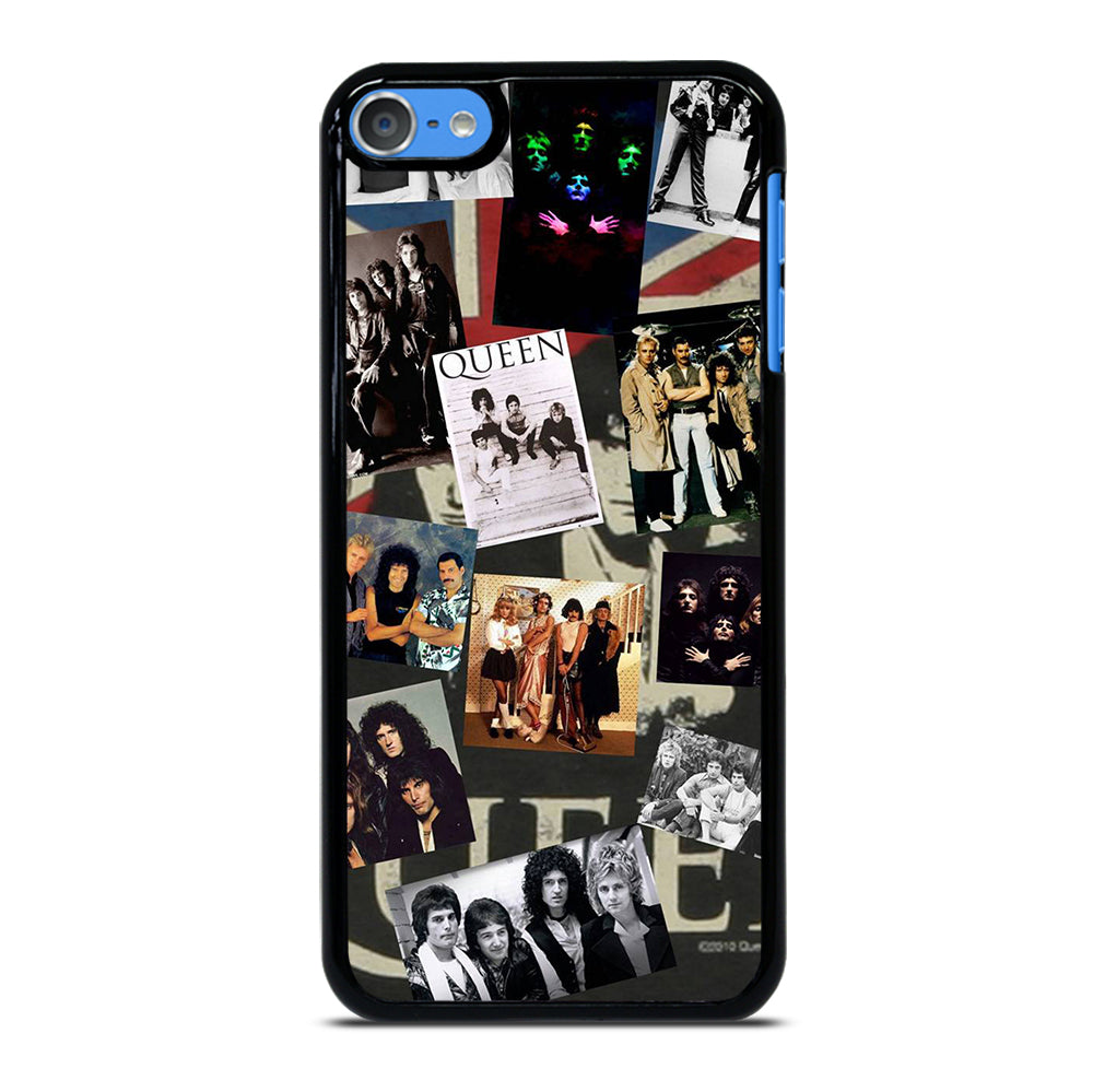 QUEEN BAND ROCK COLLAGE iPod Touch 7 Case Cover