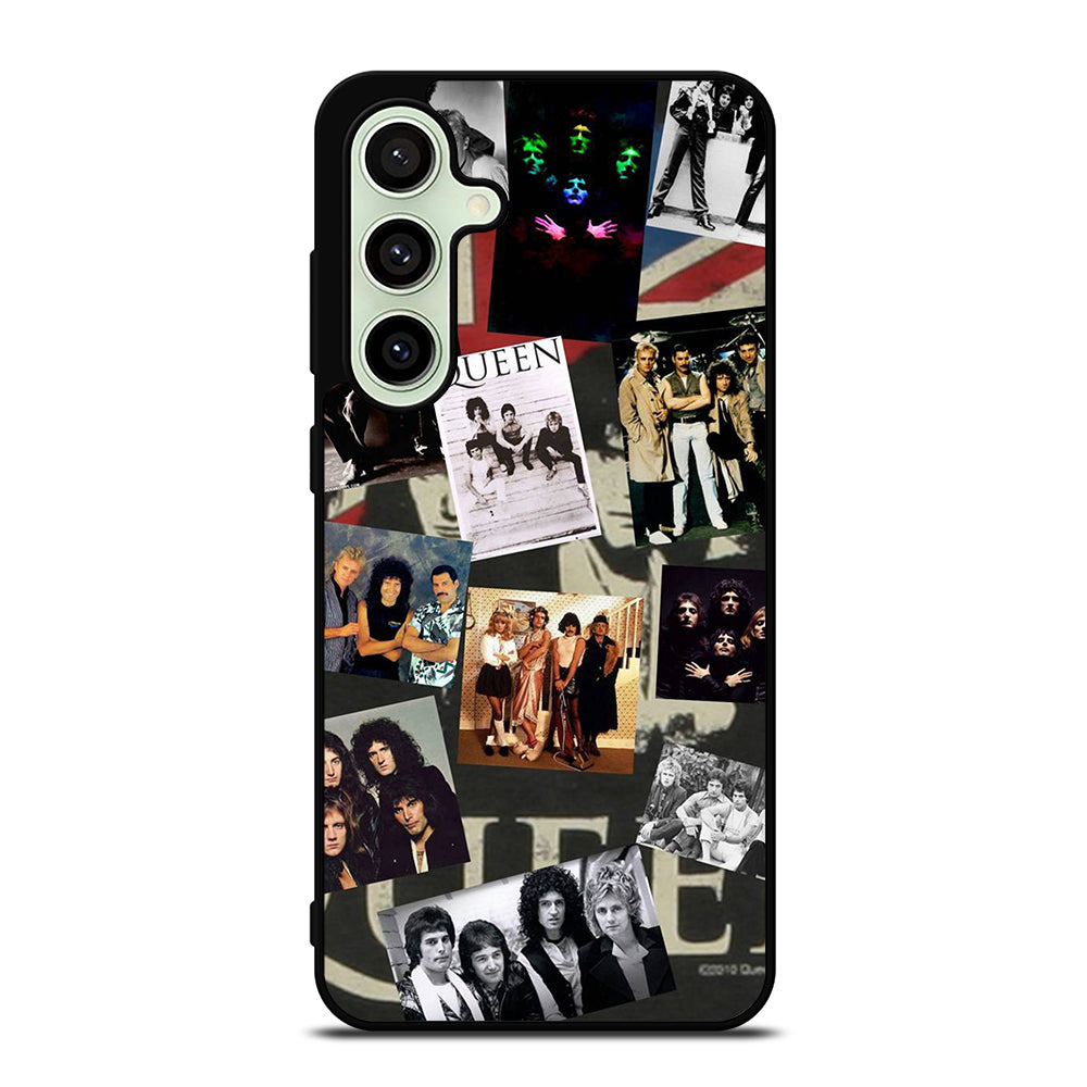 QUEEN BAND ROCK COLLAGE Samsung Galaxy S24 FE Case Cover
