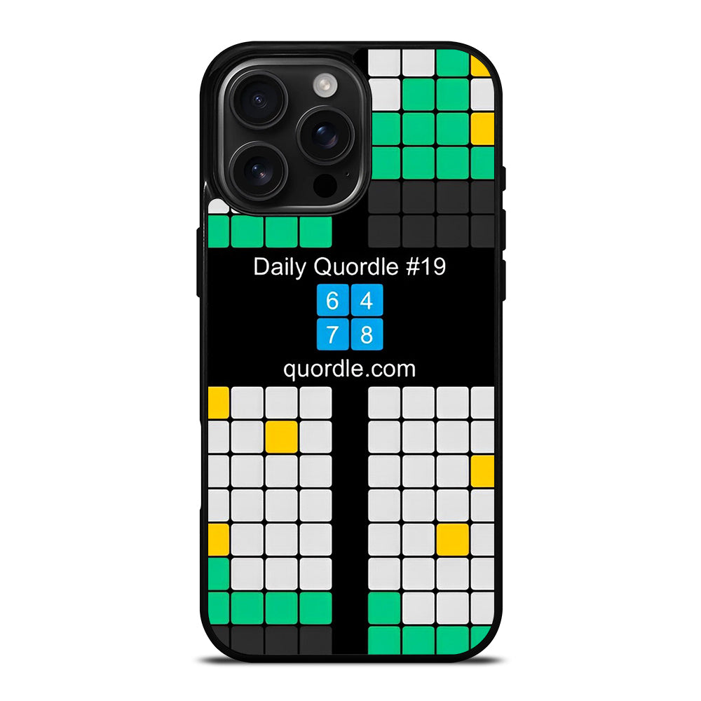 QUORDLE 2 iPhone 16 Pro Max Case Cover