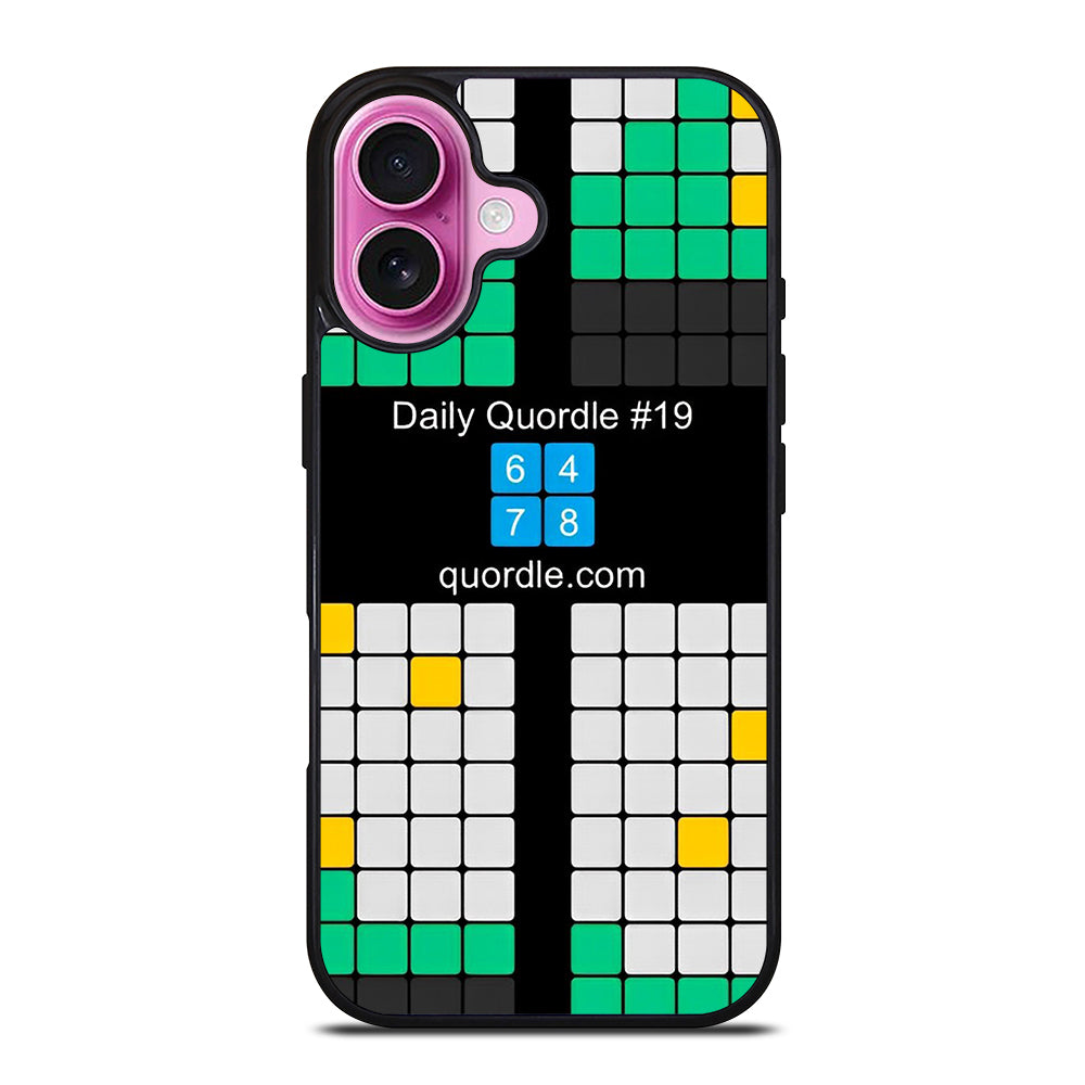 QUORDLE 2 iPhone 16 Plus Case Cover
