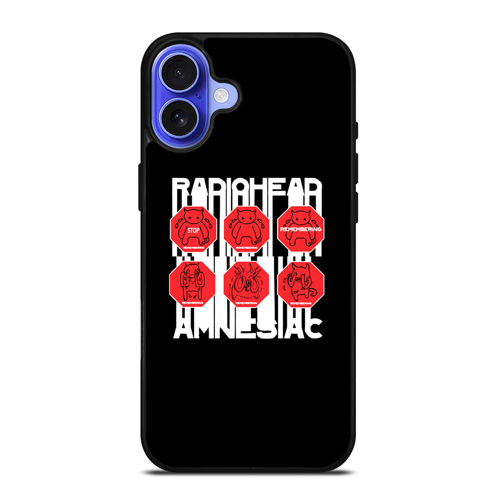 RADIOHEAD GROUP BAND LOGO iPhone 16 Case Cover