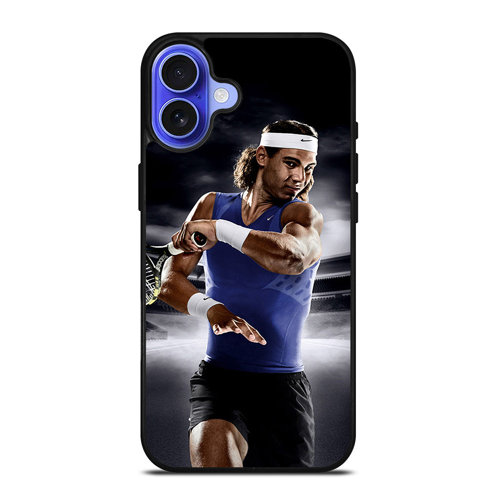 RAFAEL NADAL TENNIS CHAMPIONS iPhone 16 Case Cover