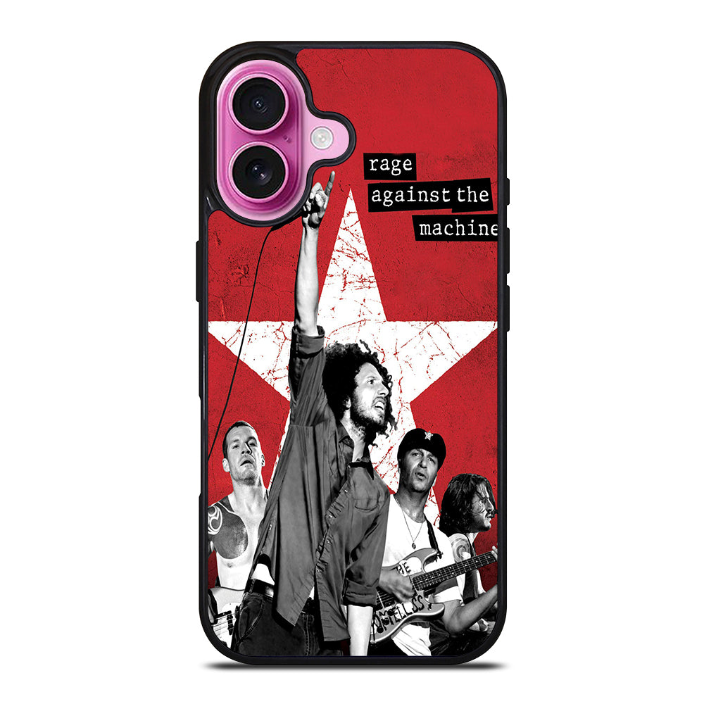 RAGE AGAINST THE MACHINE 2 iPhone 16 Plus Case Cover