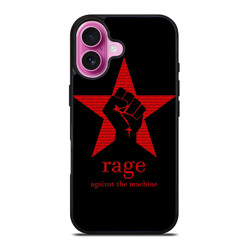 RAGE AGAINST THE MACHINE 3 iPhone 16 Plus Case Cover