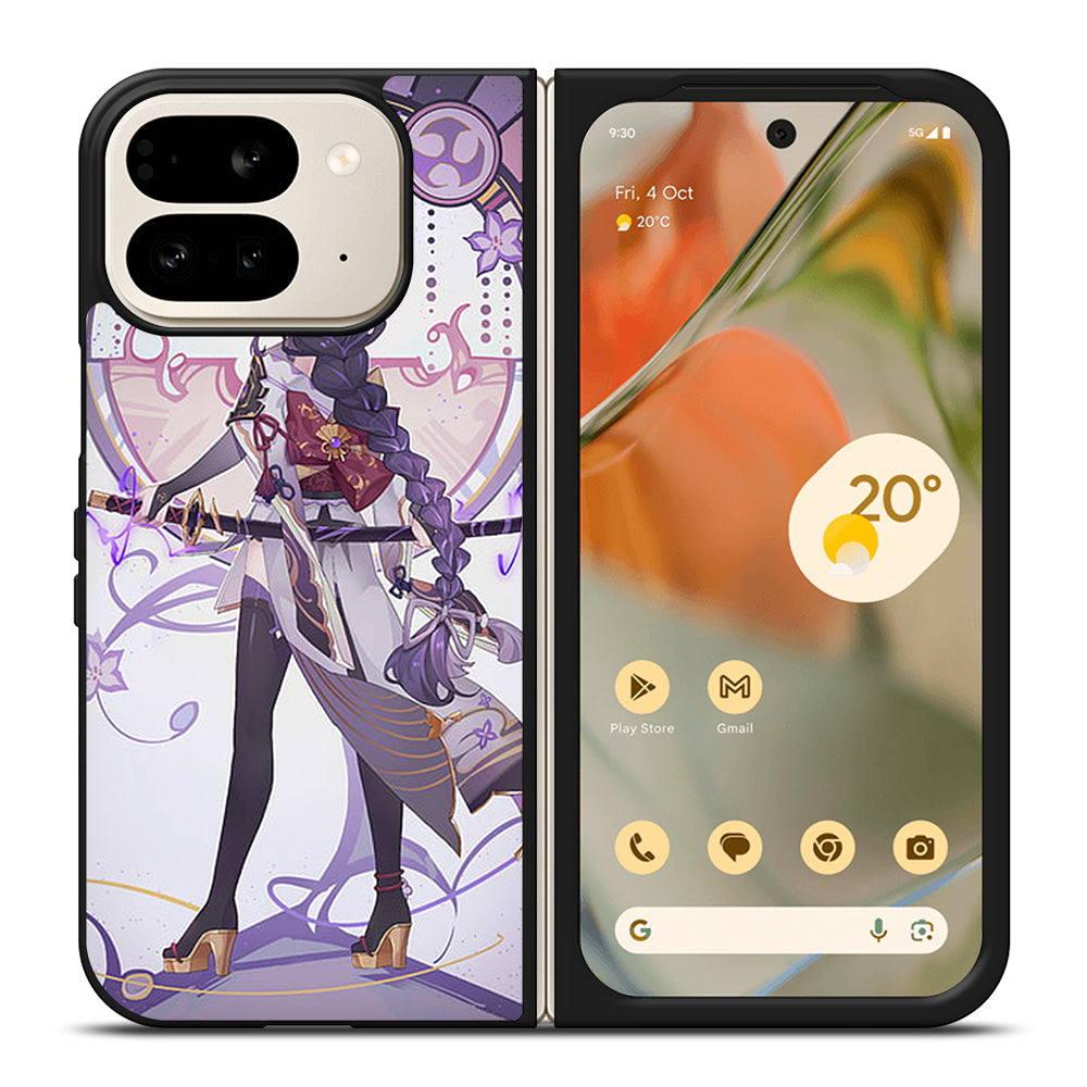 RAIDEN SHOGUN GENSHIN IMPACT GAME 1 Google Pixel 9 Pro Fold Case Cover